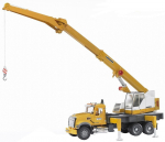 M&auml;ngukraana Bruder MACK 02818, 1:16, must v.