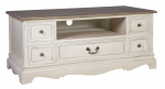 TV-laud Home4you Samira, valge v., 117 cm x 53 cm x 50 cm