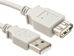 Adapter Logilink USB 2.0 A female, USB 2.0 A male, 3 m, hall