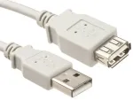 Adapter Logilink USB 2.0 A female, USB 2.0 A male, 3 m, hall v.