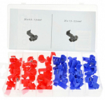 Komplekt Geko G02820, sinine v./punane v., 50 tk