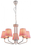 Valgusti lagi Candellux York, E14, 5 x 60 W, roosa v.