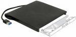 Lisa Delock External Enclosure For 5.25&Prime; Ultra Slim SATA Drives 9.5mm-USB Type-A male, must v.