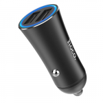 Auto laadija Hoco Z30, USB, 4.6 cm, must