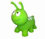 H&uuml;ppav m&auml;nguasi Gerardos Toys Jumpy, kumm, roheline