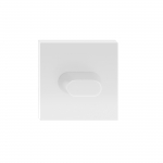 Ukse sulgur Metal-Bud RIO K, valge v.