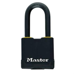 Riputatav ukselukk Masterlock, must v., 54 mm