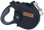 Automaatne jalutusrihm Amiplay Cambridge, must, 5 m