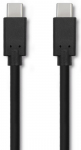 Kaabel Qoltec AKQOLTU00052351, USB 3.1/1x USB Type-C, 200 cm, must v.