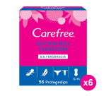 Pesukaitsmed Carefree Flexiform, Normal, 56 tk
