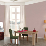 Laud pikendatav Kalune Design Huqqa, tamm v./hele pruun v., 150 - 170 cm x 80 cm x 78 cm