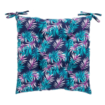 V&auml;litooli padi Home4you Summer T1150336, sinine/roosa, 40 x 40 cm