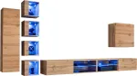 Sektsioonkapp ASM Switch XXVI, tamm v., 320 cm x 40 cm x 150 cm