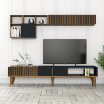 Elutoa m&ouml;&ouml;blikomplekt Kalune Design Milan, sise, antratsiit v./p&auml;hklipuu v.