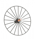 Valgusti lagi Thoro Lighting Sirkel 30, E27, 1 x 60 W, must v.