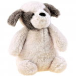 Pehme m&auml;nguasi koer Dog ZA4401, kreemjasvalge, 17 cm