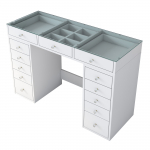 Tualettlaud Kalune Design BJ105 - 2716, valge v., 79.8 cm x 44.5 cm x 120 cm