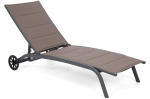&Otilde;ue lamamistool Ibiza 850579, pruun v./hall v., 192 cm x 67 cm x 30 cm