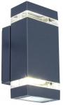 &Otilde;ue seinavalgusti Lutec Focus, 8.3W, LED, IP44, tumehall v., 11 cm x 23.5 cm