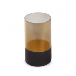 K&uuml;&uuml;nlahoidja Peonia 5, klaas, &Oslash; 15 cm, 20 cm, kuldne/must