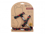 Kassi rakmed koos rihmaga Amiplay BeHappy, 150 cm x 210 - 310 mm, must/punane