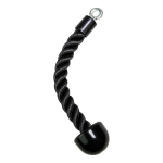 N&ouml;&ouml;r, triitsepsi jaoks Tunturi Single Tricep Rope 14TUSCL393, 37 cm, 0.3 kg