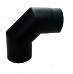 &Uuml;hendustoru nurk Wadex, must, 180 mm, 90 &deg;