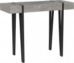 Konsoollaud Shumee Adena, must v./hall v., 100 cm x 40 cm x 81 cm