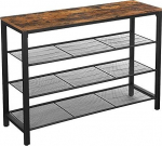 Jalatsiriiul Songmics, pruun v./must v., 100 cm x 30 cm x 72 cm