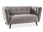 Diivan Modern Castello 2 Velvet, hall v., 85 x 145 cm x 78 cm