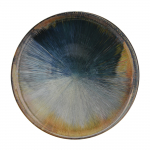 Taldrik prae Ambition Madera, &Oslash; 25 cm, sinine/pruunikas