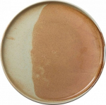 Taldrik prae Verlo Brassi, &Oslash; 28.5 cm, pruun v./t&uuml;rkiissinine v.