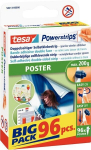 Kleebis Tesa Powerstrips Poster, kodu jaoks l&auml;bipaistev v.