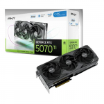 Videokaart PNY GeForce RTX 5070 Ti Triple Fan Plus OC, 16 GB, GDDR7