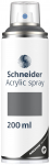 Aerosoolv&auml;rv Schneider Paint-It 030, dekoratiivne, must, 0.2 l