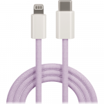 Kaabel Maxlife MXUC-06 USB Type-C, Lightning, 1 m, violetne