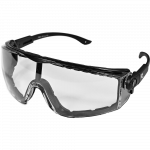 Kaitseprillid Jaan Lih Benais, l&auml;bipaistev/must, Universaalne suurus