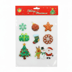 Dekoratiivne kleebis, "J&otilde;ulud" Christmas Touch, 30 cm, mitmev&auml;rviline