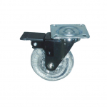 Ratas Haushalt D50 WW35050B, &Oslash; 5 cm, l&auml;bipaistev/must