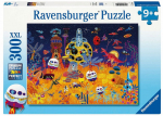 Pusle Ravensburger Fantasy Planet, 36 cm x 49 cm, 300 tk, mitmev&auml;rviline