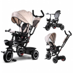 Kolmerattaline jalgratas Tiny Bike 3in1 SP0650, pruun v./must v.