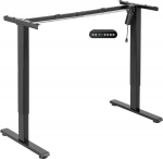 Laua raam Mozos EDF-PRO-BK, 112 cm x 50 cm, 70 - 112 cm, must v.