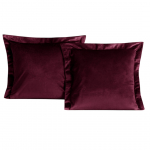 Padjap&uuml;&uuml;r Restilo Velvet, red velvet v., 45 cm x 45 cm, 2 tk