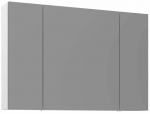 Seinakinnitusega vannitoakapp peegliga Kalune Design Bari, valge matt v., 16 cm x 97 cm x 66 cm