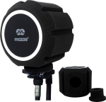 Mikrofonitarvik, filter Mozos PS-5, 19 cm, must v.