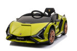 Laste elektriauto Azeno Lamborghini Sian, roheline v.