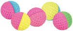 Pallid Trixie TRX 11 80 soft balls, foam rubber, &oslash; 4.3 cm, mitmev&auml;rviline, 4.3 cm