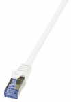 Juhe Logilink Cat.6A from Cat.7 600 MHz S/FTP PIMF PrimeLine RJ-45 8P8C, RJ-45 8P8C, 1 m, valge v.