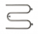 Veek&uuml;tte r&auml;tikuradiator Elonika EN400S, kroomi v./roostevaba teras v., 50 cm x 60 cm, 161 W