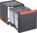 Pr&uuml;gi sorteerimise s&uuml;steem Franke Cube 40, 7 l, must v./punane v.